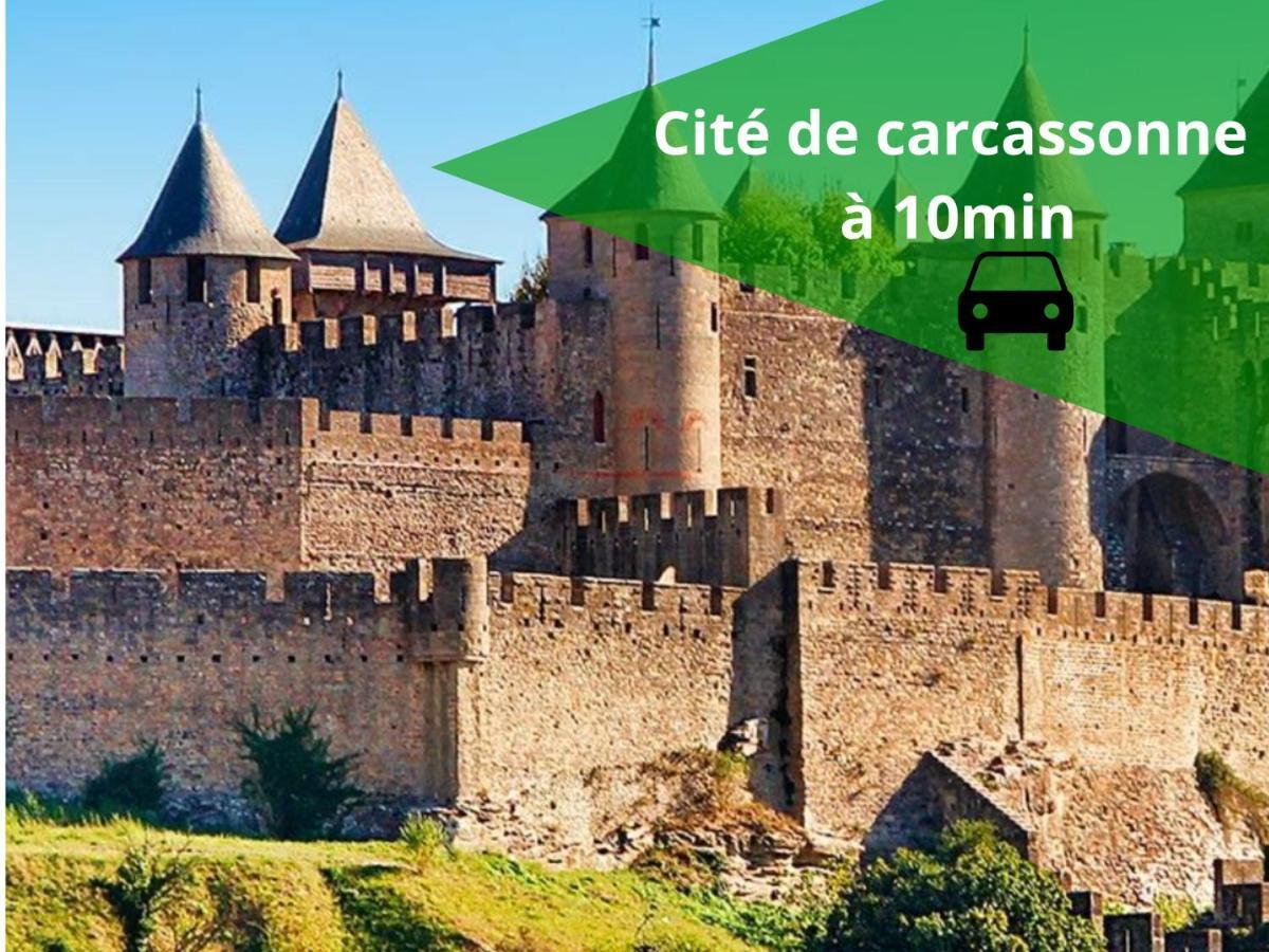 *Le Cocon Bistroquet*Oc.Keys/Terrasse/ Parking Carcassonne Exterior foto